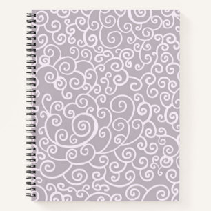 Abstract pattern notebook