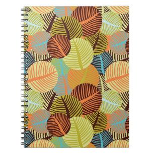 Abstract pattern notebook
