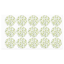 Abstract pattern of floral