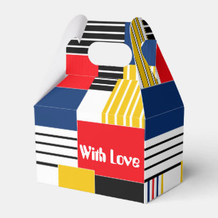 Abstract pattern . Patchwork . Favour Box