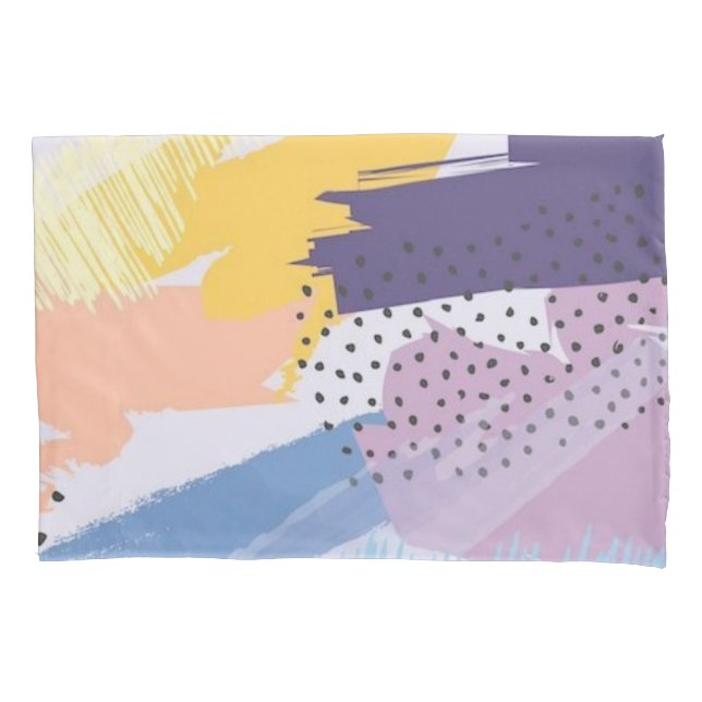 Abstract pattern pillowcase (Front)