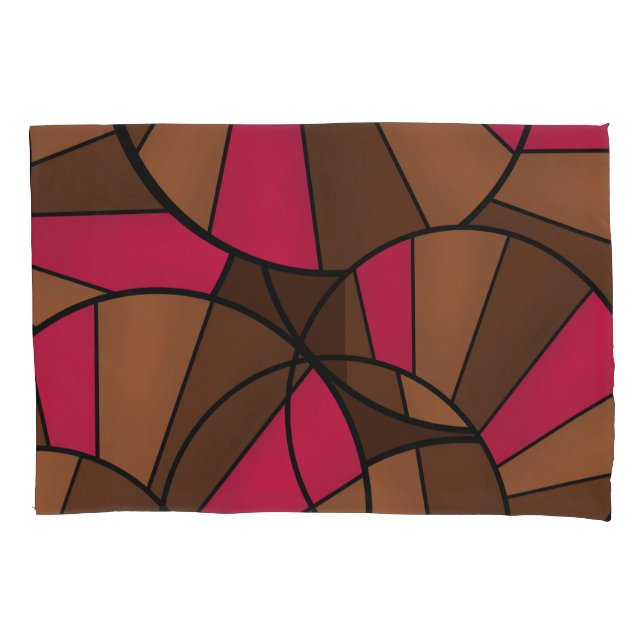 Abstract pattern  pillowcase (Front)
