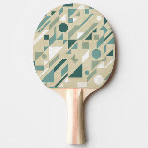 Abstract pattern ping pong paddle