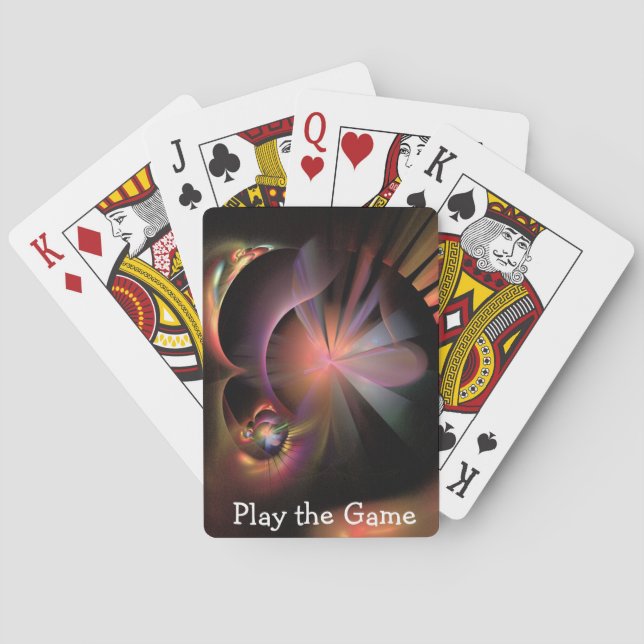 Abstract Pattern Playing Cards (Back)