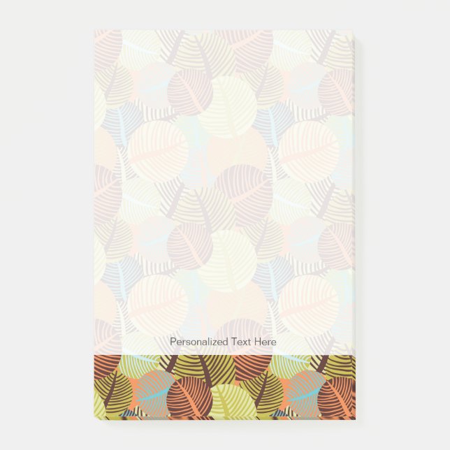 Abstract pattern post-it notes (Front)