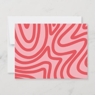 abstract pattern postcard