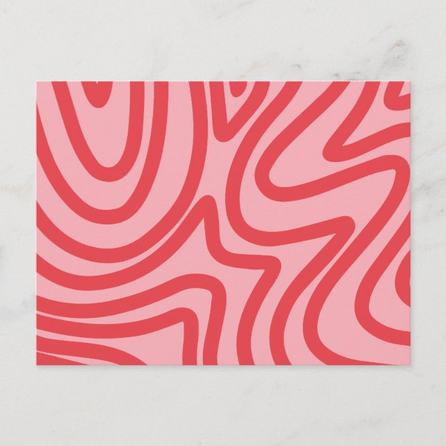abstract pattern postcard (Front)