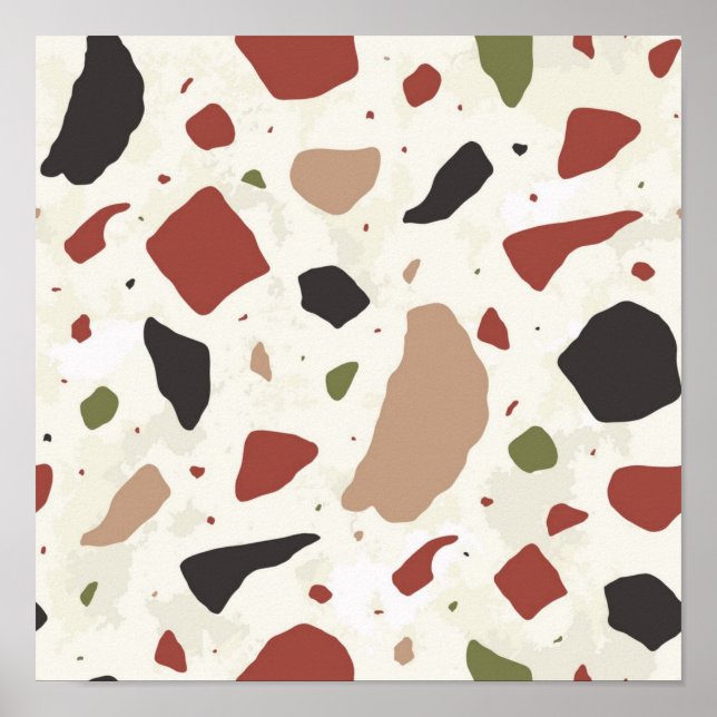 Abstract pattern poster (Front)