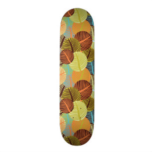 Abstract pattern skateboard