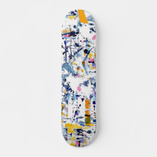 Abstract pattern skateboard