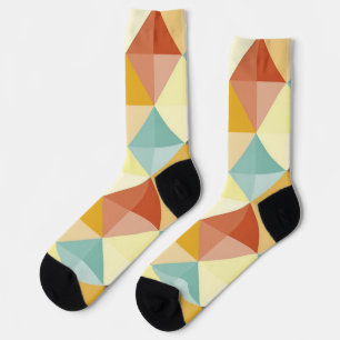 Abstract pattern socks