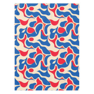 Abstract pattern tablecloth