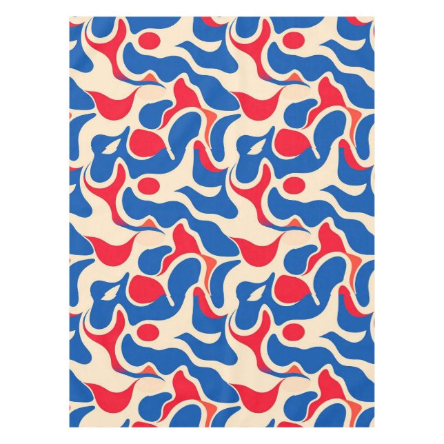 Abstract pattern tablecloth (Front)