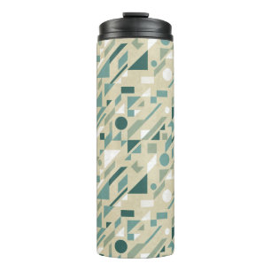Abstract pattern thermal tumbler