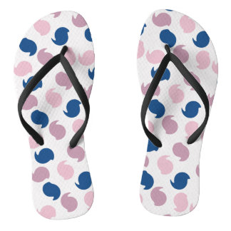 Abstract Pattern Tweaked Circle  Jandals