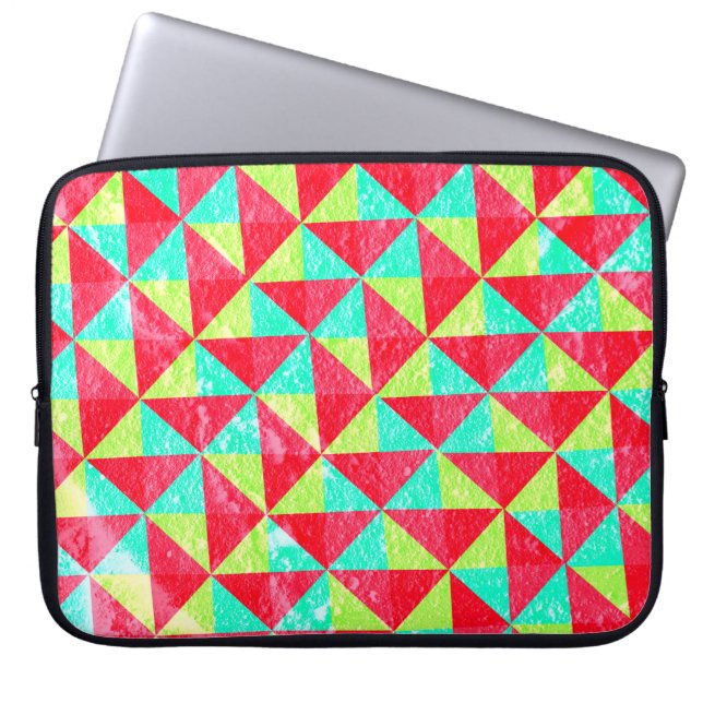 Abstract pattern wall texture backgroundabstract,  laptop sleeve (Front)