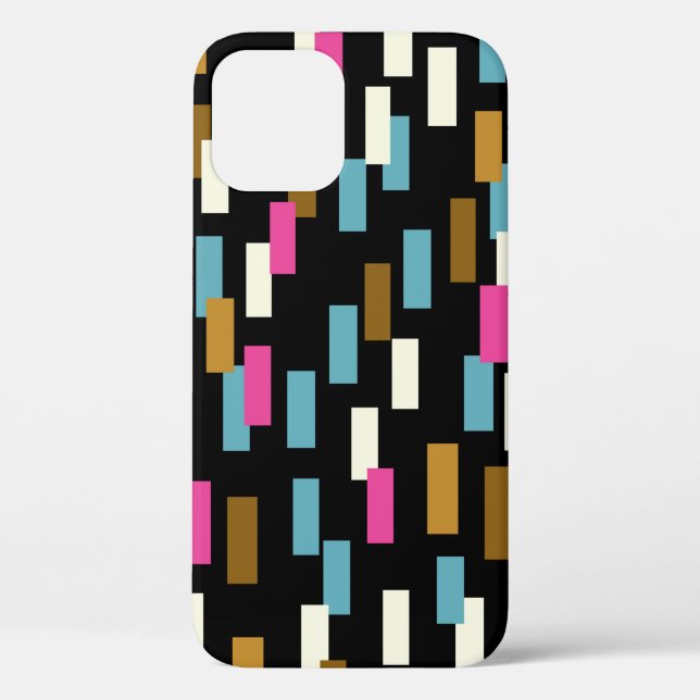 Abstract pattern with textured geometric shapes. a Case-Mate iPhone case (Back)