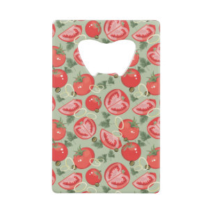 Abstract pattern with tomato