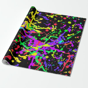Abstract pattern wrapping paper