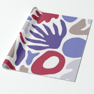 Abstract pattern wrapping paper