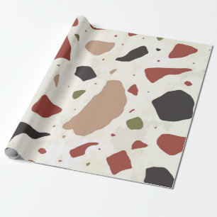 Abstract pattern wrapping paper