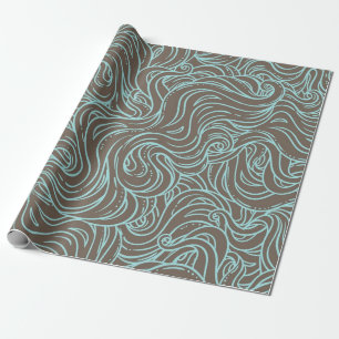 Abstract pattern wrapping paper