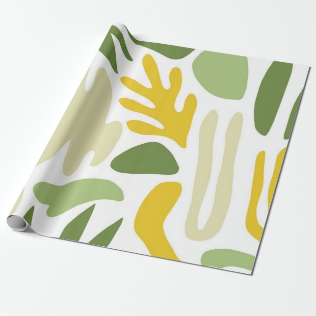Abstract pattern wrapping paper (Unrolled)