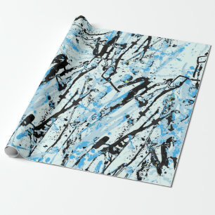 Abstract pattern wrapping paper