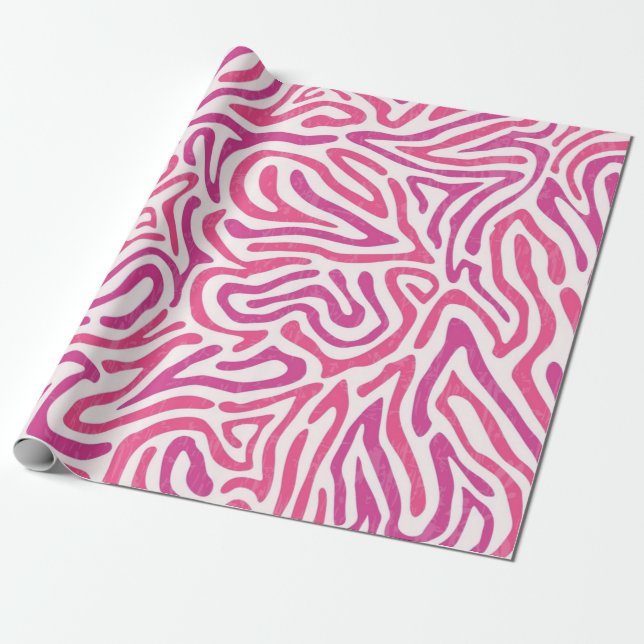 Abstract pattern wrapping paper (Unrolled)