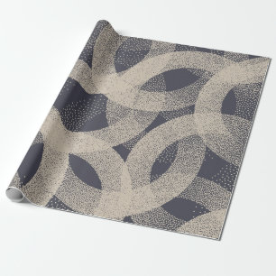 Abstract pattern wrapping paper