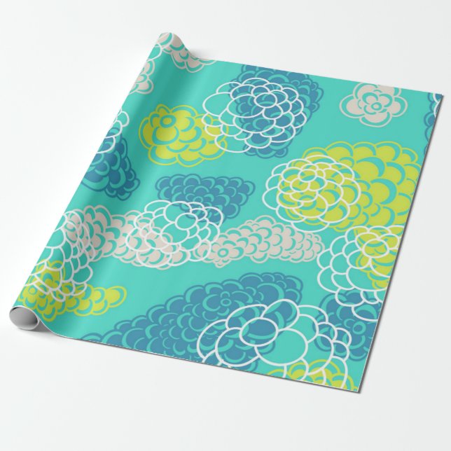 Abstract pattern wrapping paper (Unrolled)