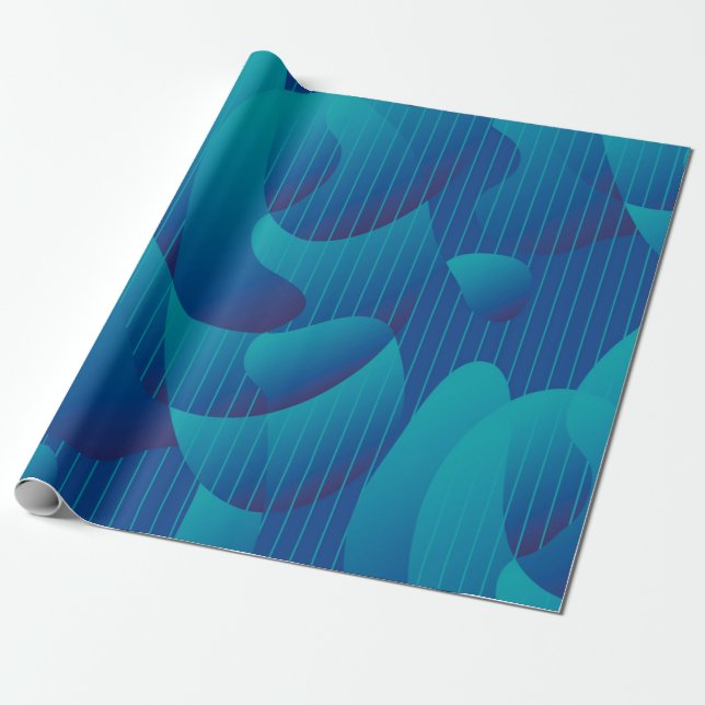 Abstract pattern wrapping paper (Unrolled)