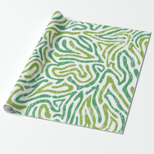 Abstract pattern wrapping paper