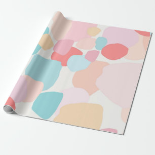 Abstract pattern wrapping paper