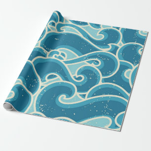Abstract pattern wrapping paper