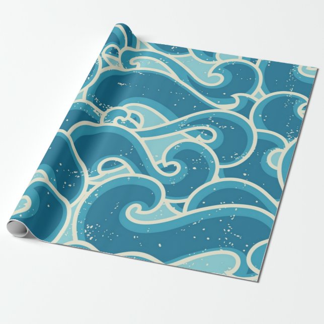 Abstract pattern wrapping paper (Unrolled)