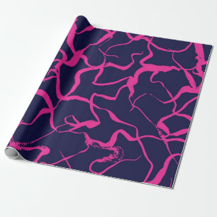 Abstract pattern wrapping paper