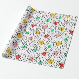 Abstract pattern wrapping paper