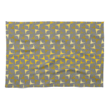 Abstract pattern yellow and grey