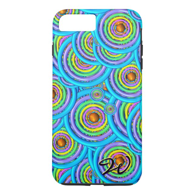 Abstract Patterns 18A-B Options Case-Mate iPhone Case (Back)