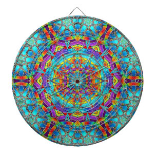 Abstract Patterns 26 Dart Board