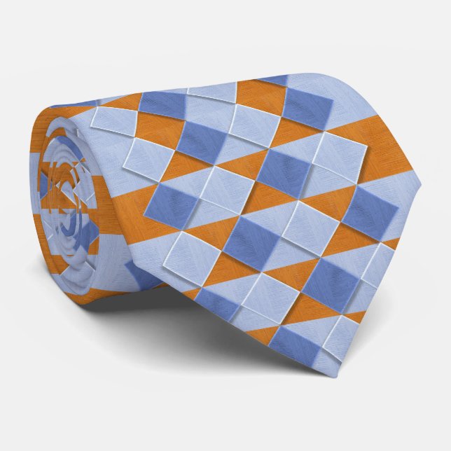 Abstract Patterns 37A-B Options Custom Ties (Rolled)