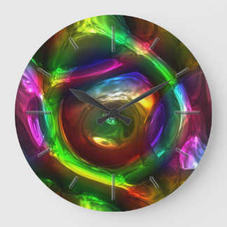 Abstract Patterns 40A Options Wall Clocks