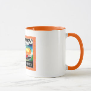 Abstract Peaches Mug