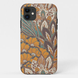 Abstract Peacock Feather Pattern iPhone 11 Case