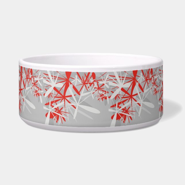 Abstract Pet Bowl (Front)