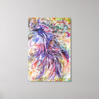 Abstract phoenix bird art  canvas print