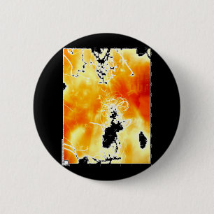 Abstract Photography Light Burning Fire Sticker 6 Cm Round Badge