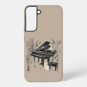 Abstract Piano Art Samsung Galaxy Case