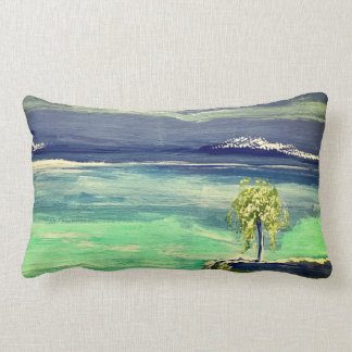 Abstract Pillow - Seascape Tree